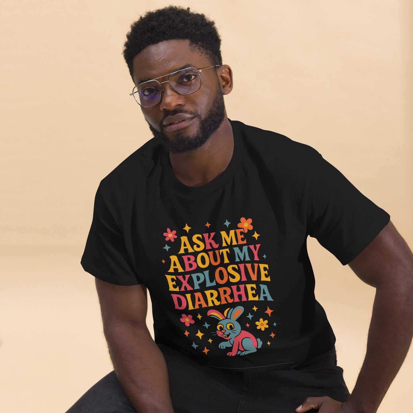 Ask Me About My Explosive Diarrhea • Men's/Unisex T-Shirt