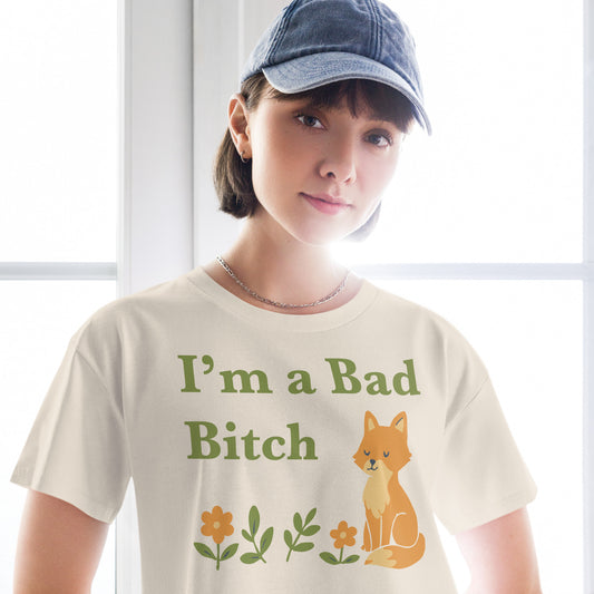 I am a Bad Bitch • Women’s Crop T-Shirt