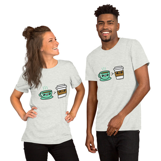 Tea is Better Than Coffee • Men's/Unisex T-Shirt